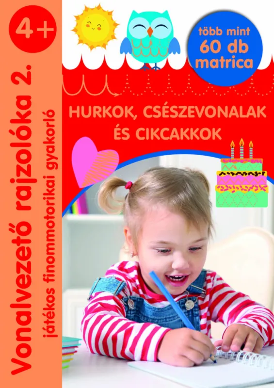 Vonalvezető rajzolóka 2. - hurkok, csészevonalak és cikcakkok Szuper ajánlat