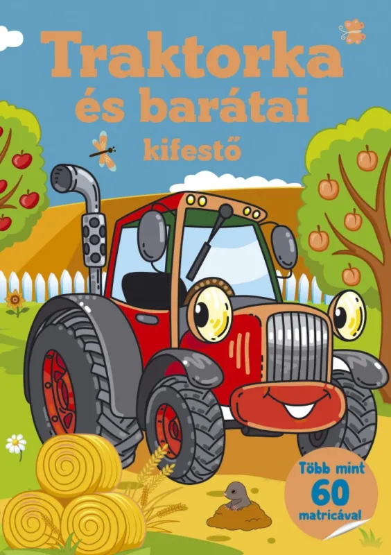 Traktorka és barátai - kifestő Expressz kézbesítés