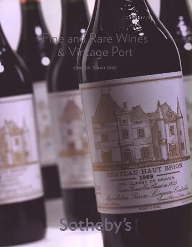 Sotheby's: Fine and Rare Wines & Vintage Port (London 20 may 2009) Biztonságos fizetés