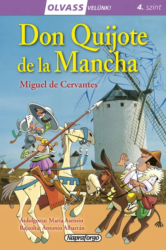 Biztonságos fizetés Olvass velünk! (4) - Don Quijote de la Mancha