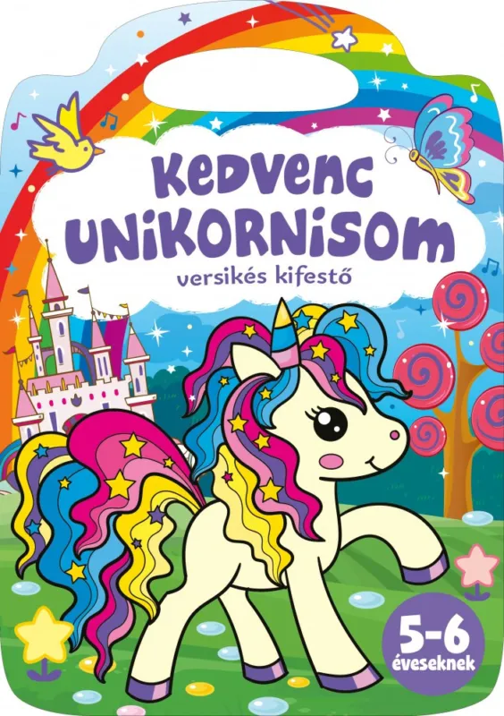 Kedvenc unikornisom - versikés kifestő Különleges ajánlat
