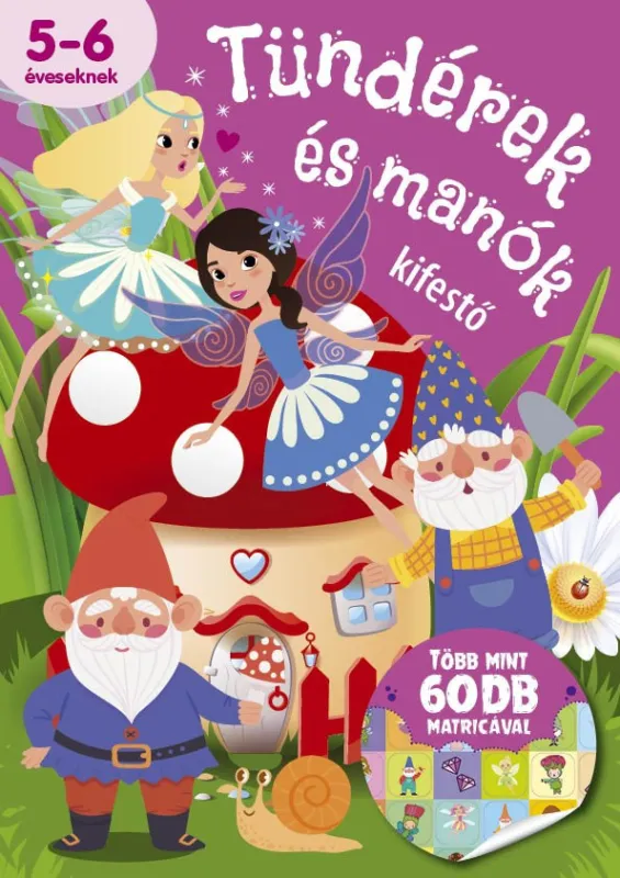 Tündérek és manók - kifestő Bestseller