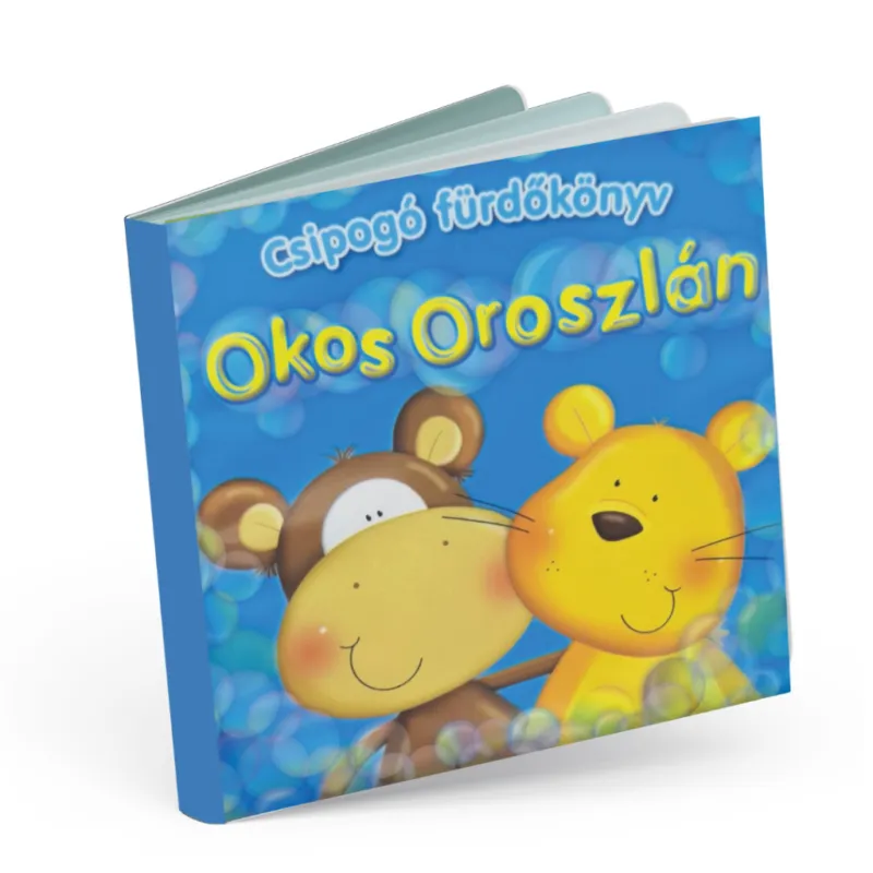 Okos oroszlán - fürdőskönyv (csipogó nélkül) Vásárlói kedvenc