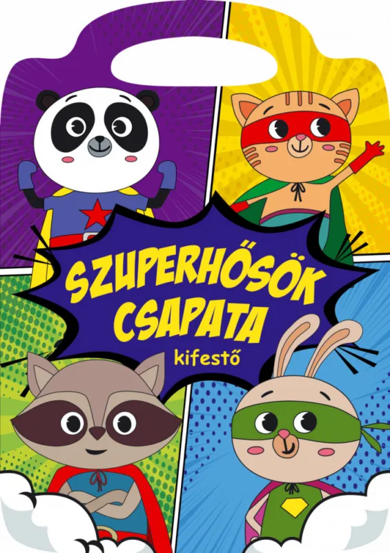 Ajánlat Szuperhősök csapata kifestő