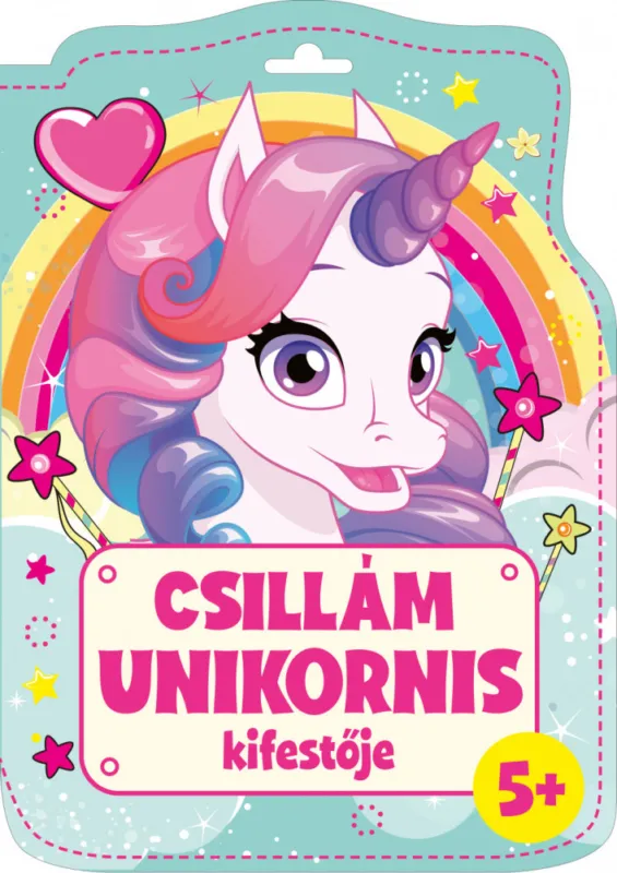 Csillám unikornis kifestője 5+ Exkluzív ajánlat