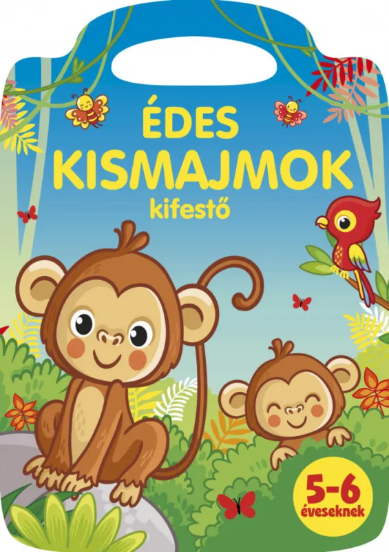 Édes kismajmok kifestő Gyors kiszállítás