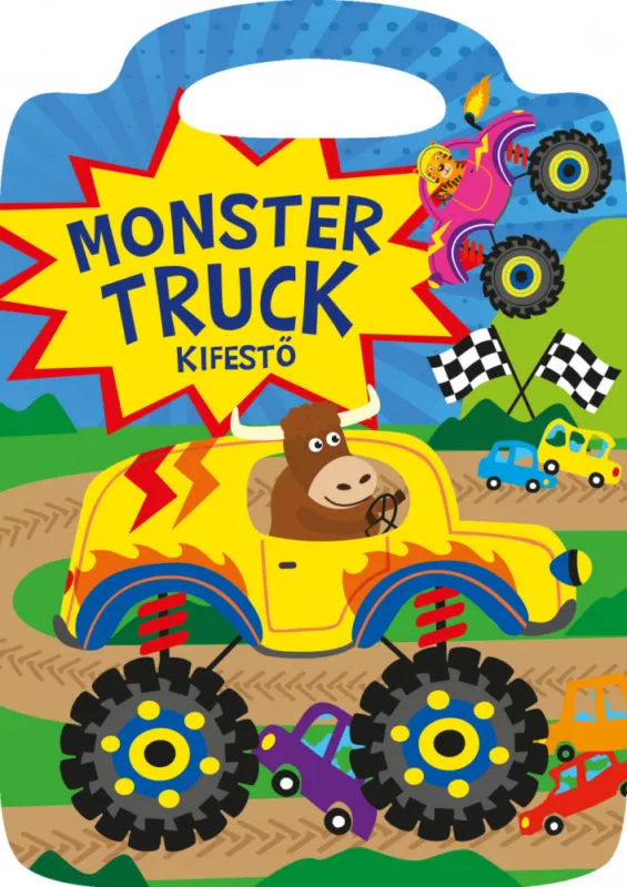 Biztonságos vásárlás Monster Truck - Kifestő