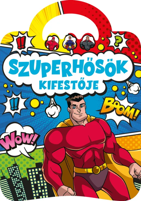 Végkiárusítás Szuperhősök kifestője