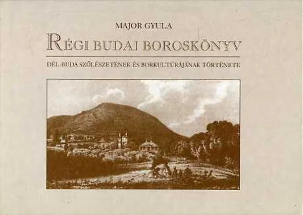 Régi budai boroskönyv Exkluzív ajánlat