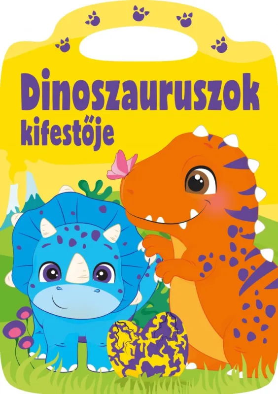 Expressz kézbesítés Dinoszauruszok kifestője