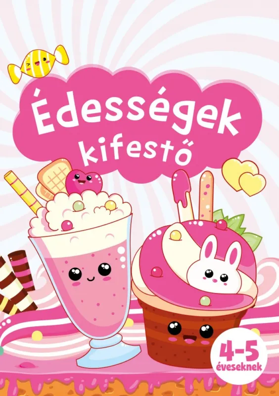 Kiárusítás Édességek - kifestő