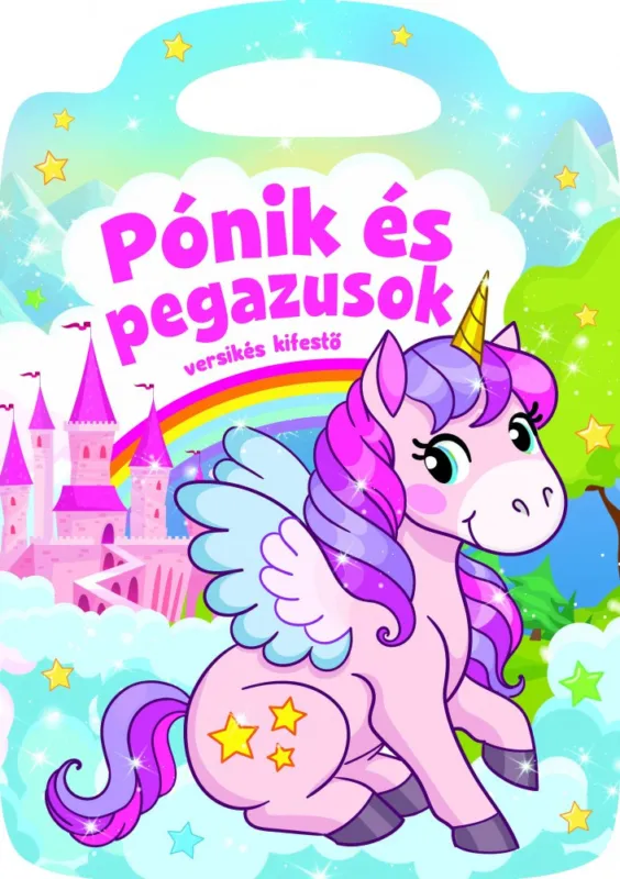 Pónik és pegazusok - versikés kifestő Olcsó