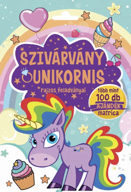 Szivárvány unikornis rajzos feladványai Kihagyhatatlan ajánlat