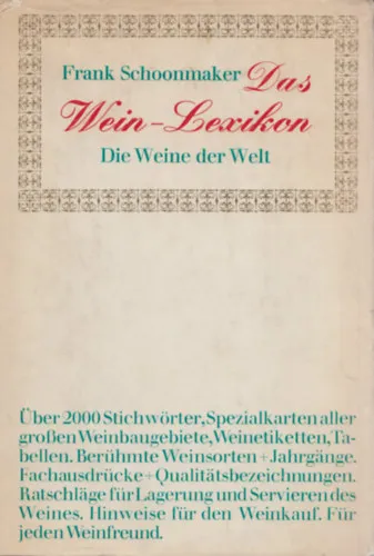 Vedd meg online Das Wein - Lexikon - Die Weine der Welt