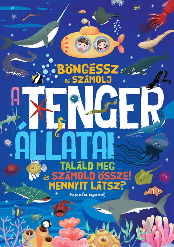 Szuper akció Böngéssz és számolj - A tenger állatai