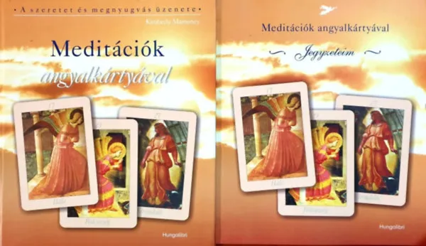 Meditációk angyalkártyával + Jegyzeteim (kártya nélkül) Csak ma