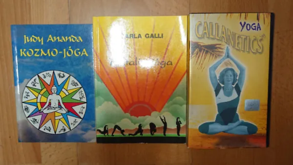 Ajánlat 2 könyv a jógáról + ajándék VHS kazetta (Yoga - Calanetisc), Kozmo-jóga, Fiatalító jóga