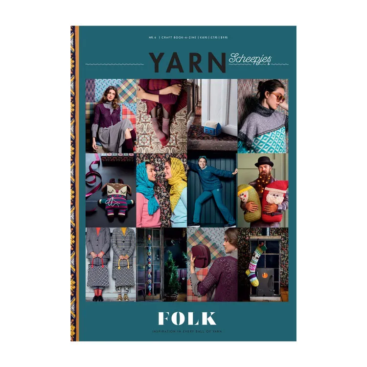 Scheepjes YARN Bookazine Nr. 6 - Folk Expressz kézbesítés