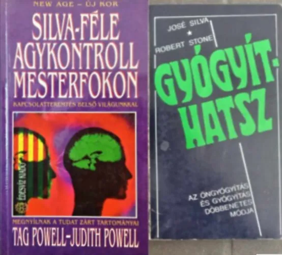 (2db) Agykontroll könyvcsomag: Silva-féle agykontroll mesterfokon + Gyógyíthatsz Szuper akció