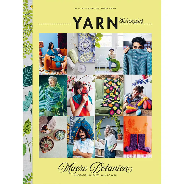 Scheepjes YARN Bookazine Nr.11 - MACRO BOTANICA Vásárlói kedvenc