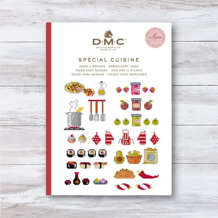 Csak ma DMC Mini Booklet - keresztszemes hímzések - Konyha