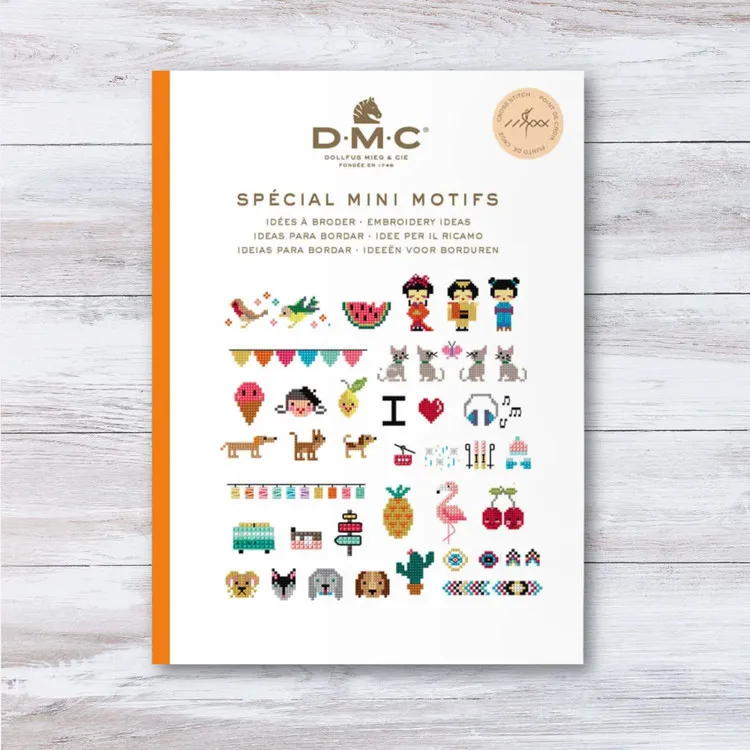 DMC Mini Booklet - keresztszemes hímzések - Mini Designs Biztonságos vásárlás