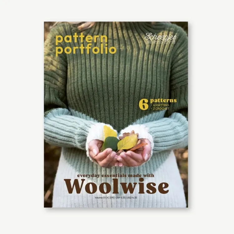 Szezonális akció Scheepjes Pattern portfolio Woolwise - minták