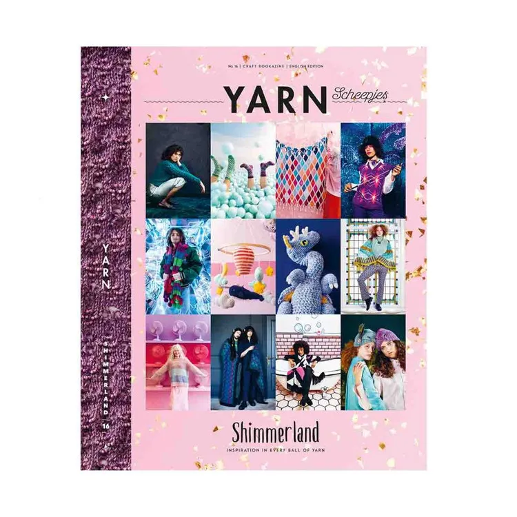 Akciós ár Scheepjes YARN Bookazine Nr.16 - Shimmerland