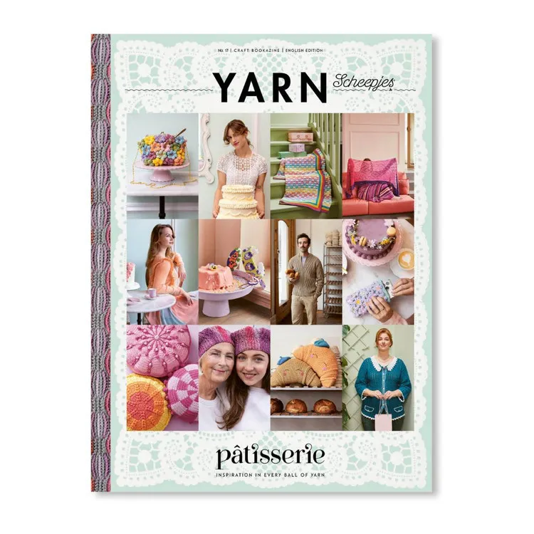 Scheepjes YARN Bookazine Nr.17 - Patisserie Árcsökkenés