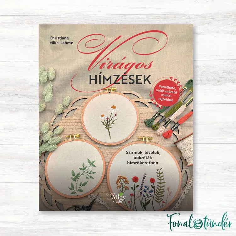 Expressz kézbesítés Virágos hímzések - könyv