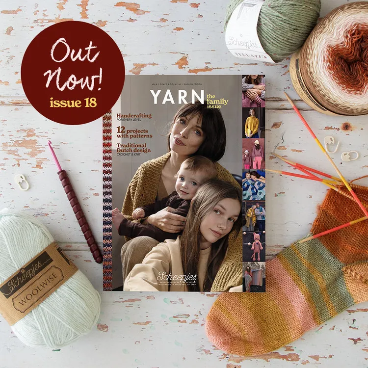 Scheepjes YARN Bookazine Nr.18 - The Family Szuper ajánlat
