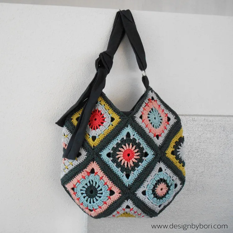 Boho Bag - Bohém táska - horgolás minta Ajánlat