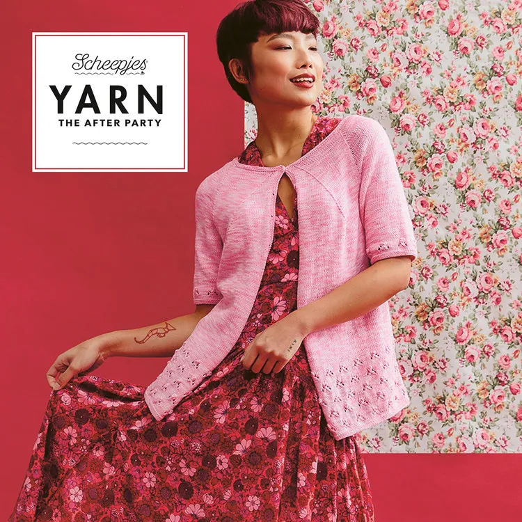Olcsóbb Rose Bud Cardigan - kardigán kötésminta