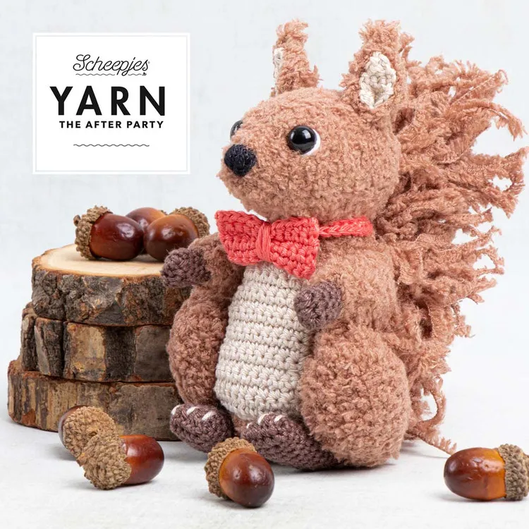 Csak ma Zoey a mókus - amigurumi horgolásminta