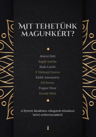 Újdonság Mit tehetünk magunkért?