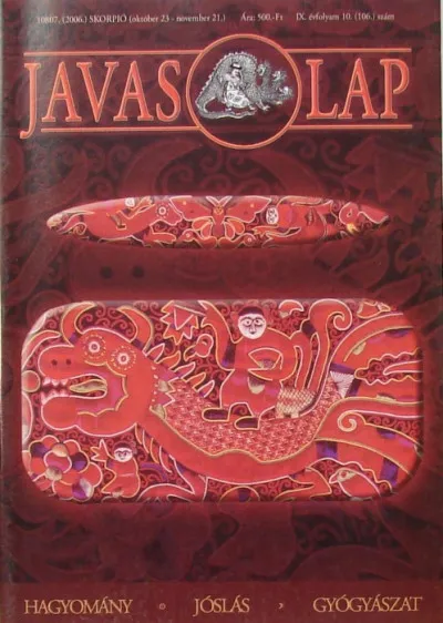 Javas lap IX. évfolyam 10. szám Olcsó