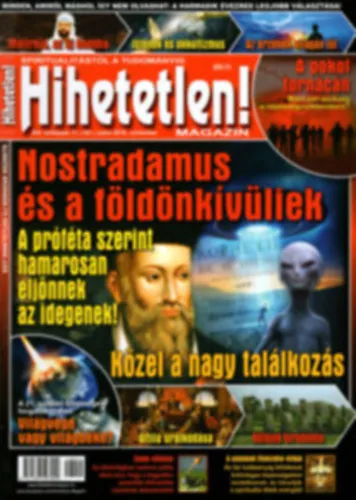 Csak ma 5db Hihetetlen! magazin 2016. / március+ május+ június+ július+ november /