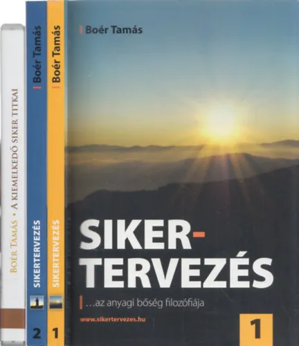 Olcsóbb 2db ezotéria - Sikertervezés 1.-2. + DVD-melléklettel (DEDIKÁLT!)