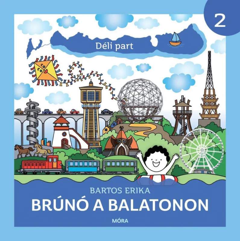 Árcsökkenés Brúnó a Balatonon 2 - Déli part könyv (Móra)