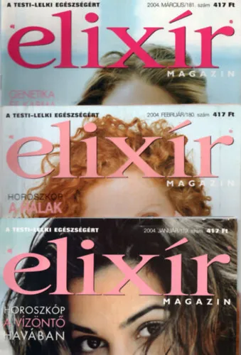 Elixír magazin 2004. ( 1-12. szám, teljes évfolyam ) Nézd meg most