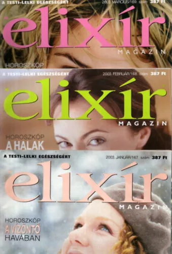 Elixír magazin 2003. ( 1-12. szám, teljes évfolyam ) Biztonságos fizetés