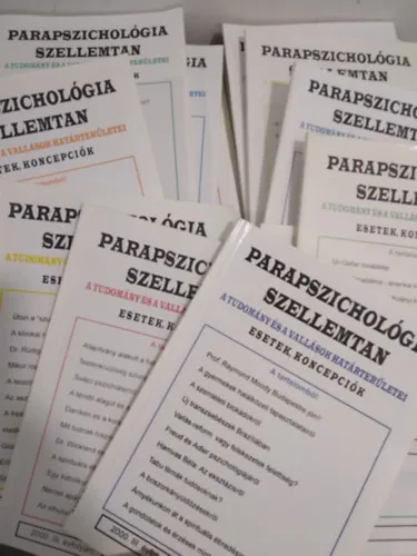 Parapszichológia - Szellemtan 18 db - 1998 - 2 db, 1999/1-6. - 6 db, 2000/1-6. - 6 db, 2001/1-4. - 4 db Biztonságos fizetés