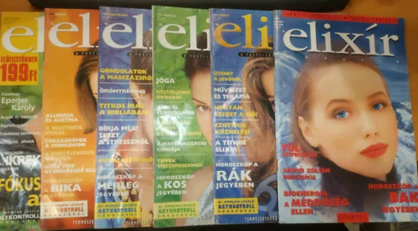 6 db Elixír magazin (szórványszámok, terméklapon a lapszámok) Biztonságos fizetés