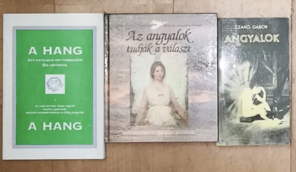 Újdonság 3db angyalokkal kapcsolatos mű - Angyalok, A Hang-Egy katolikus pap párbeszéde égi lényekkel 7., Az angyalok tudják a választ