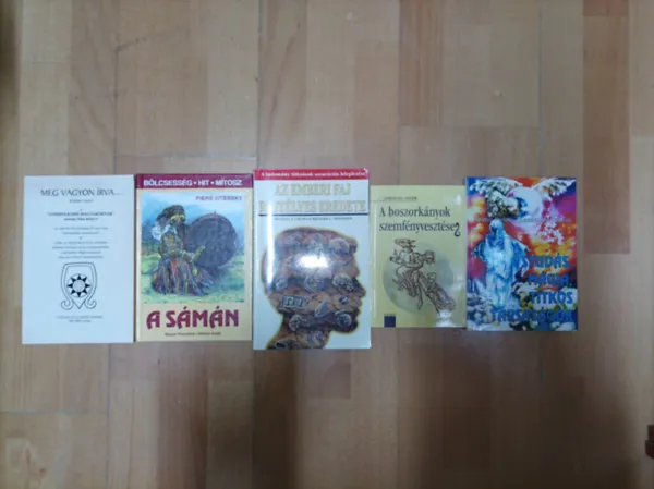 Népszerű 5 izgalmas könyv ősi titkokról: A boszorkányok szemfényvesztése, Őstudás, mágia, tirkos társaságok, Az emberi faj rejtélyes eredete, Meg vagyon írva..., A sámán