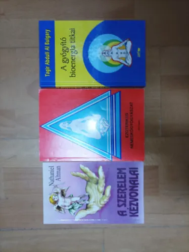 Rendeld meg most 3 spirituális könyv: A szerelem kézvonalai, Ezoterikus nemeskőgyógyászat, A gyógyító bioenergia titkai