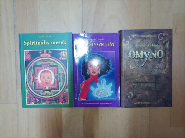 Biztonságos fizetés 3 ezoterikus könyv: Omyno - A visszatérés képlete, Spirituális mesék, Kristályszellem