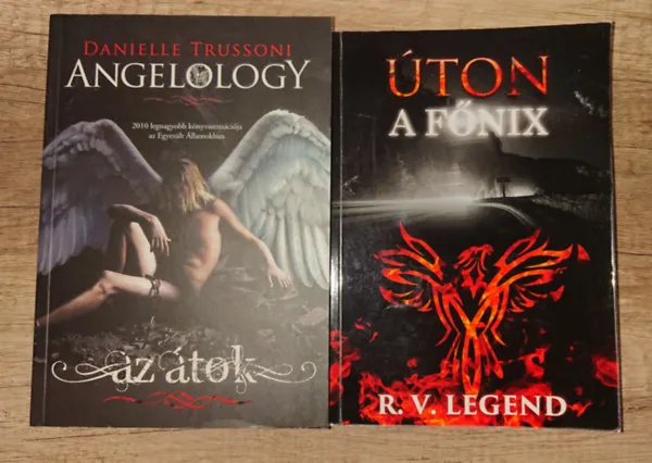 2 misztikus könyv: Angeology - Az átok, Úton - A Főnix Szuper ajánlat
