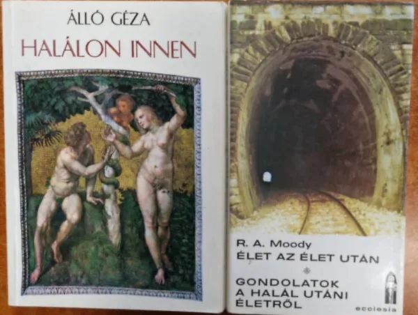 Szuper akció 2db könyv.:Halálon innen (Észhit-tan)+Élet az élet után,Gondolatok a halál utáni életről