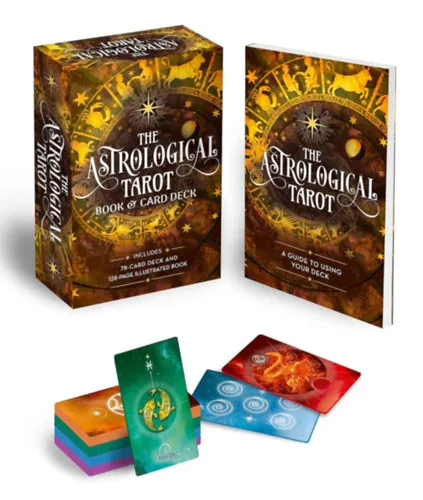 The Astrological Tarot Book & Card Deck - Includes 78-Card Deck and 128-page Illustrated Book Kedvezményes ár